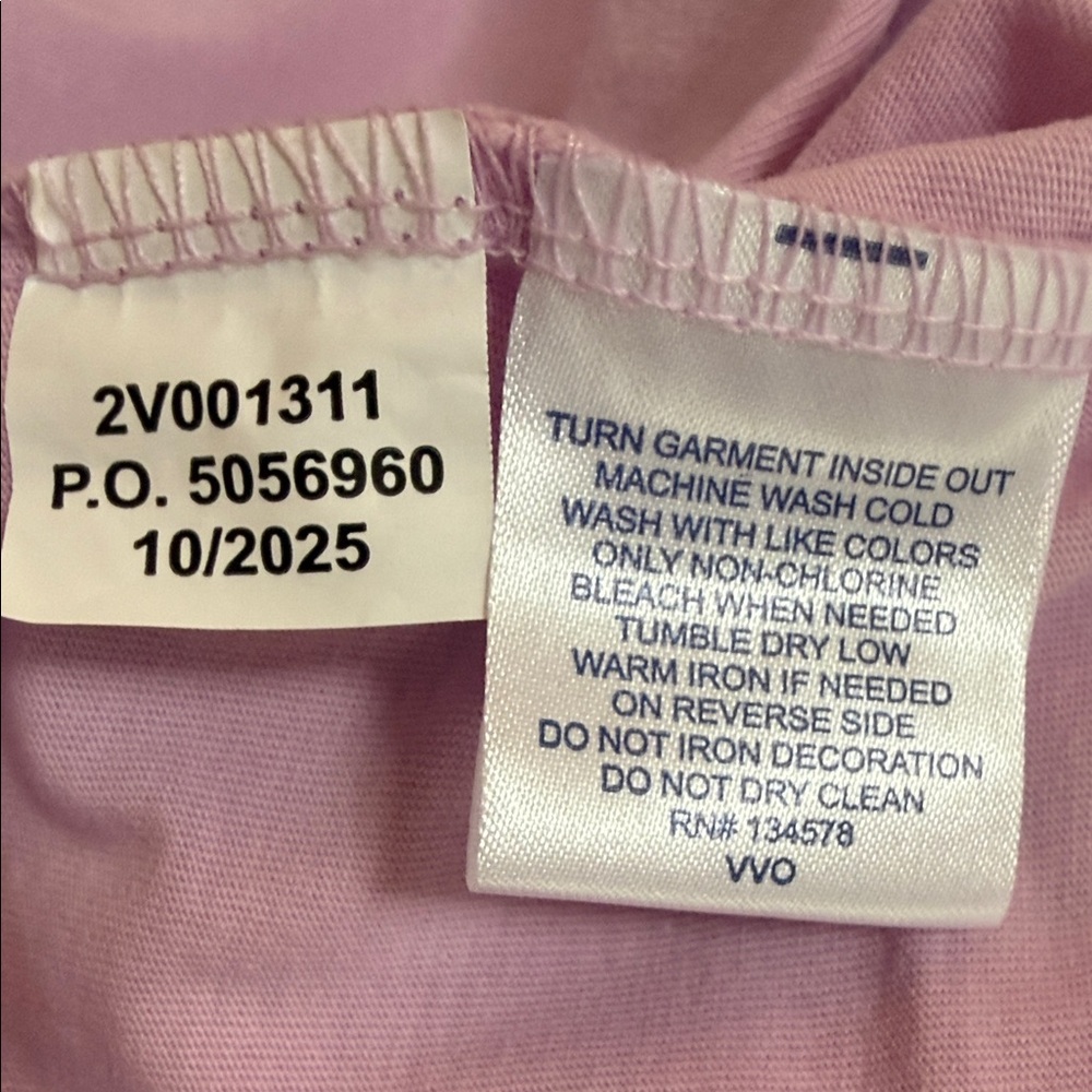 Vineyard Vines Lilac Ice Long Sleeve Graphic Tee. Color is more like photo #3 - Picture 4 of 5